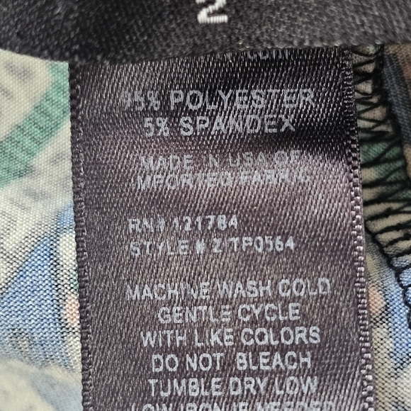 Fashion to Figure Beach Pants Womens 2x Harem Flowy Lightweight Tribal size - Picture 11 of 13